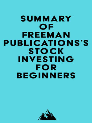 cover image of Summary of Freeman Publications's Stock Investing for Beginners